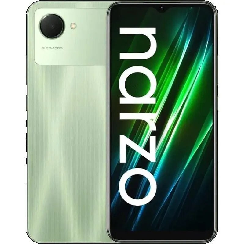 

Телефон Realme narzo 50i Prime 3/32Gb зеленый