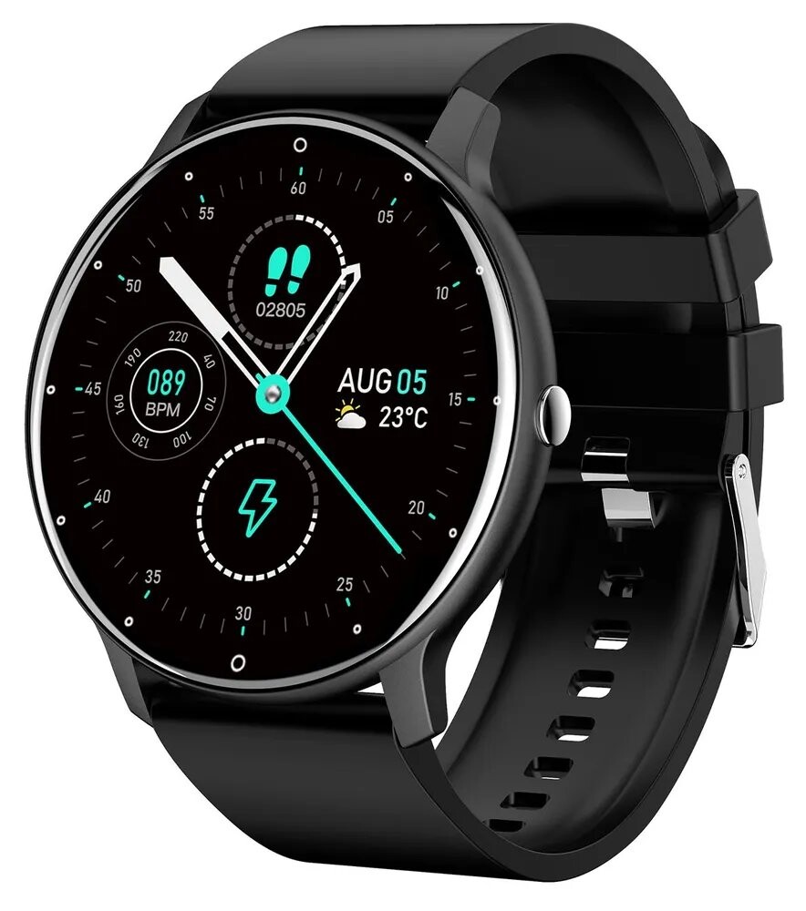 

Умные часы Digma Smartline D4 черный (D4B)