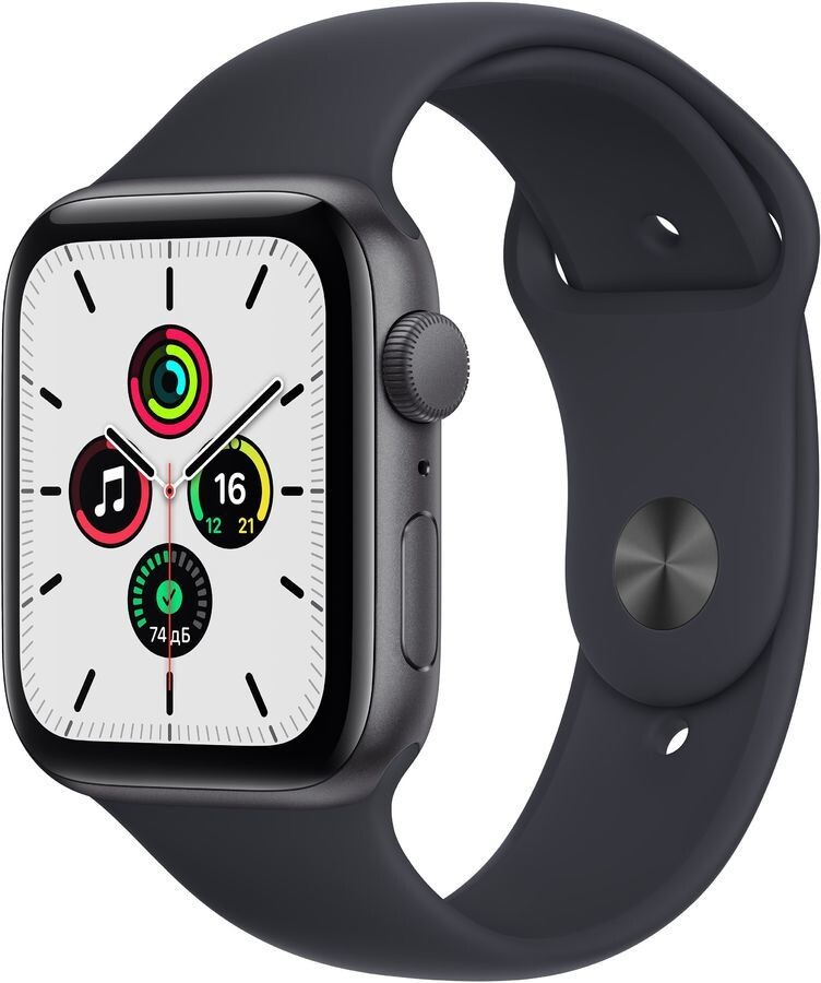 

Умные часы Apple Watch SE A2352 44мм серый космос (MKQ63LL/A)