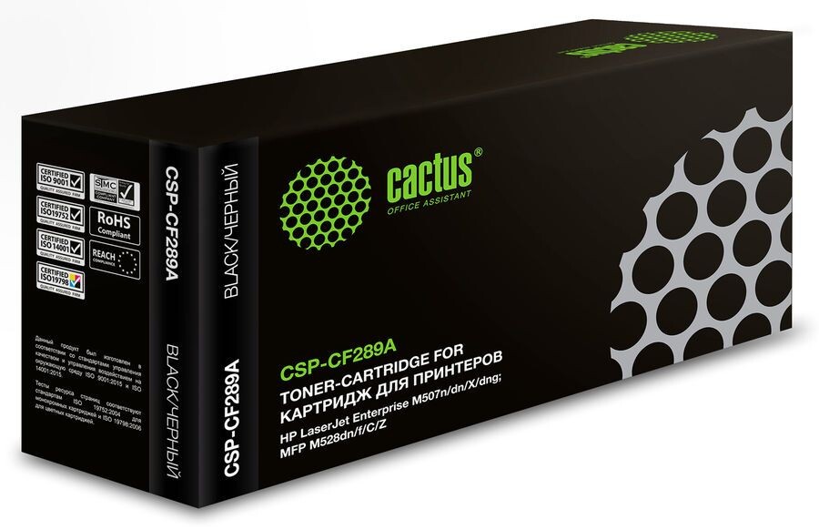 

Картридж Cactus CSP-CF289A черный