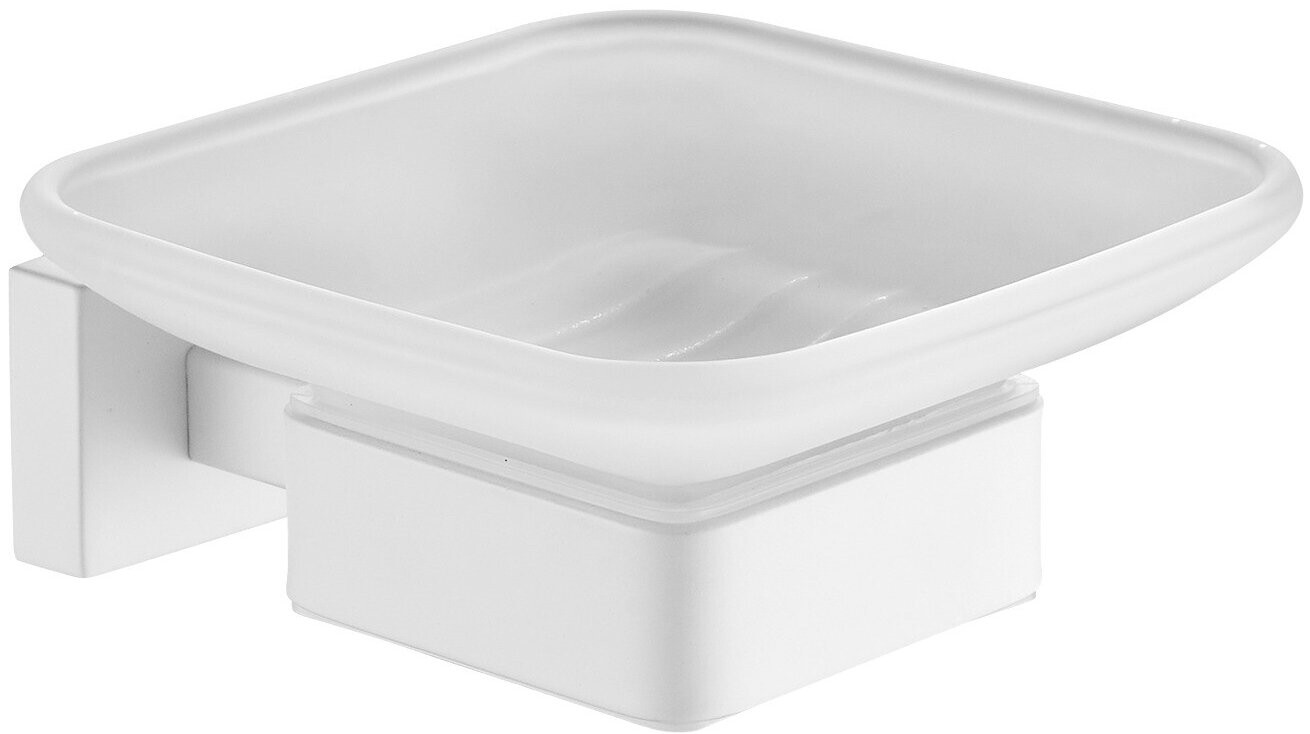 

Аксессуар для ванной Shevanik SG5603C белый Мыльница