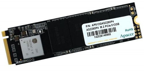 

SSD накопитель Apacer AS2280P4U 512GB (AP512GAS2280P4U-1)