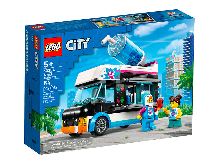 

Конструктор Lego City Фургон для шейков Пингвин (60384)