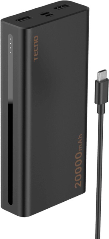 

Внешний аккумулятор Tecno 20000mAh Black (TPB-P203)