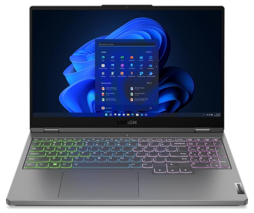 

Ноутбук Lenovo Legion 5 15ARH7H Win11Home grey (82RD000SRU)