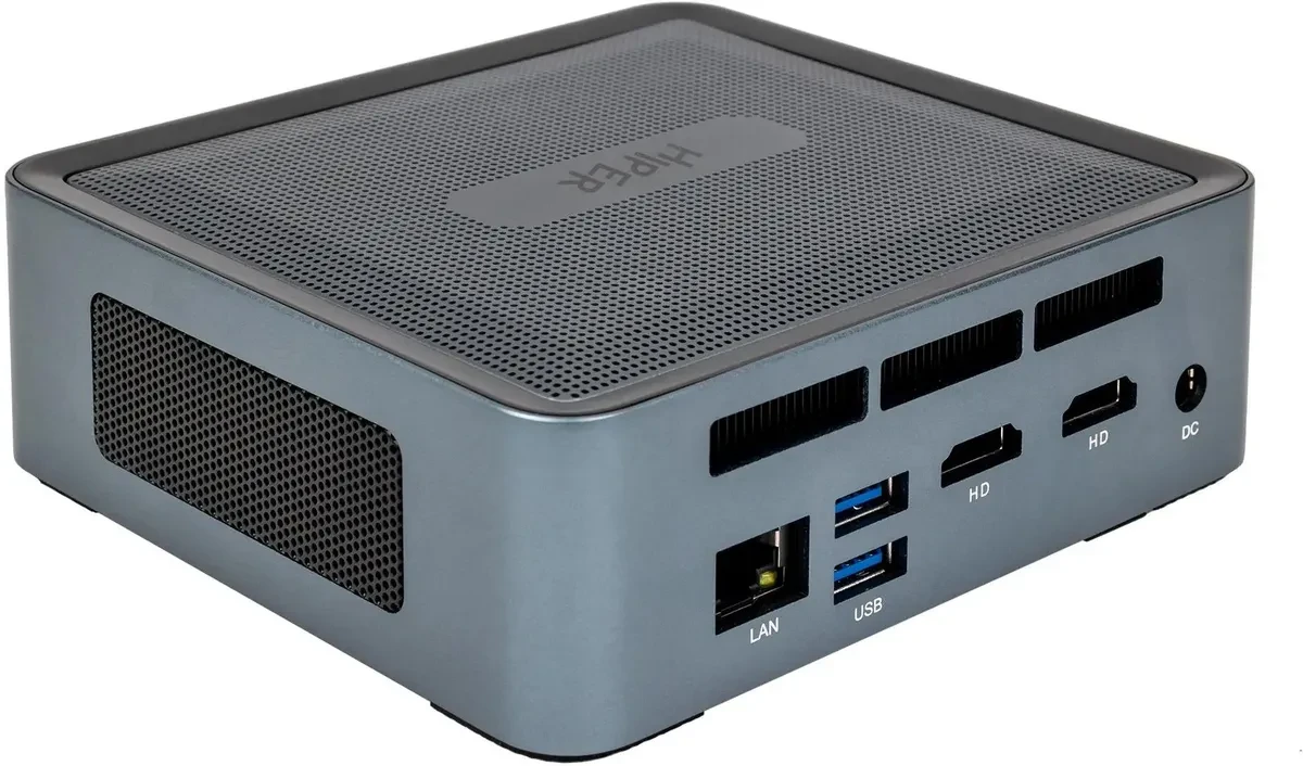 

Неттоп Hiper Expertbox ED20 i3 1125G4 (2) 8Gb SSD256Gb UHDG noOS GbitEth WiFi BT 65W черный (ED20-I3112R8N2NSG)