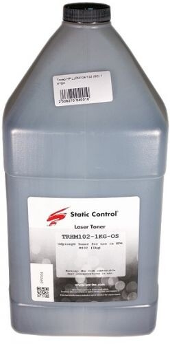 

Тонер Static Control TRHM102-1KG-OS черный 1000гр.