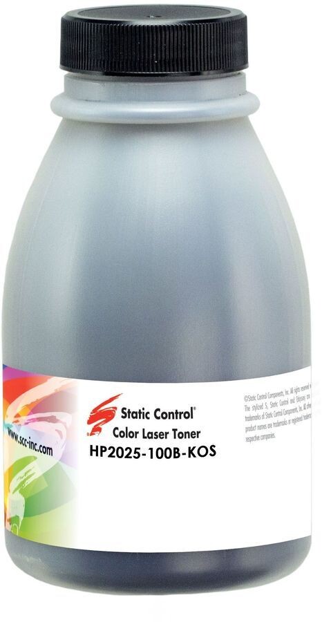 

Тонер Static Control HP2025-100B-KOS черный