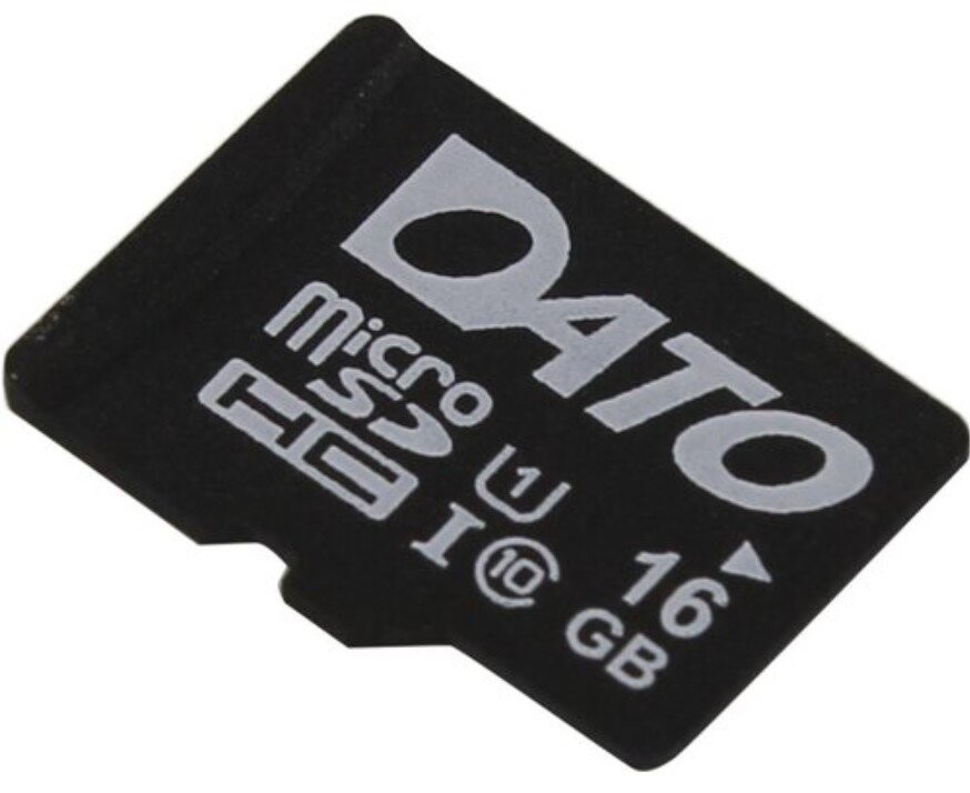 

Карта памяти Dato microSDHC 16 ГБ Class 10 (DTTF016GUIC10)