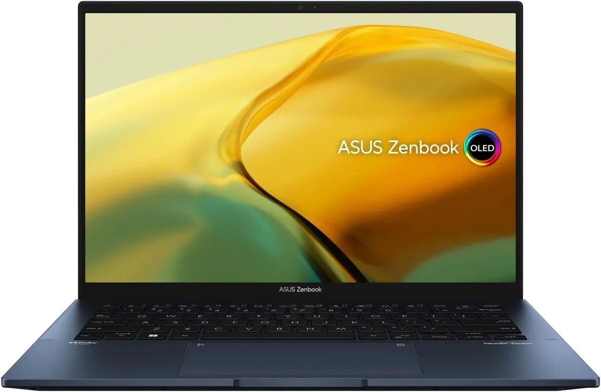 

Ноутбук ASUS Zenbook 14 OLED UX3402VA-KM749 i7 13700H 16Gb SSD1Tb noOS blue (90NB10G1-M015S0)