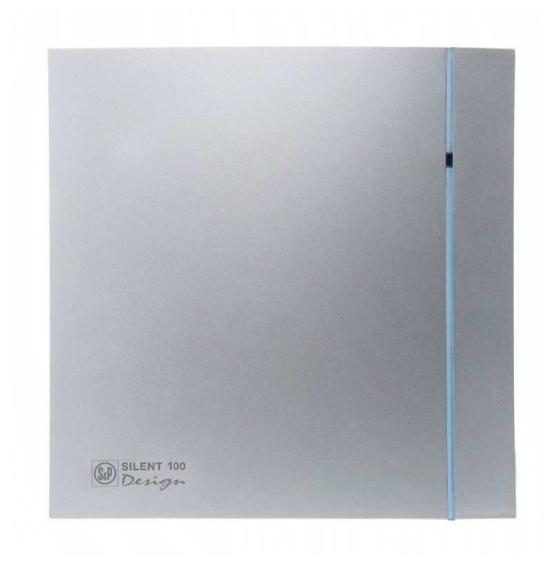 

Вентилятор вытяжной Soler & Palau Silent-100 CZ Silver Design