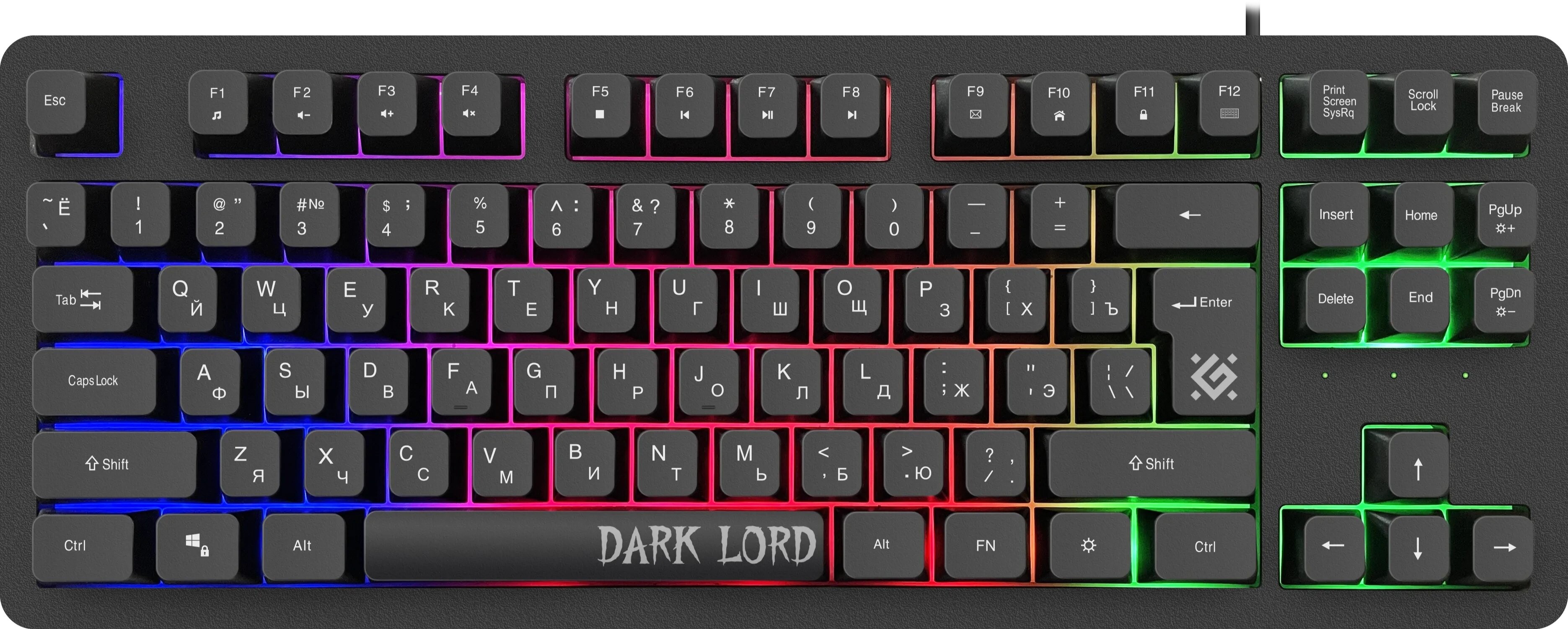 

Клавиатура Defender Dark Lord GK-580 RU (45580)
