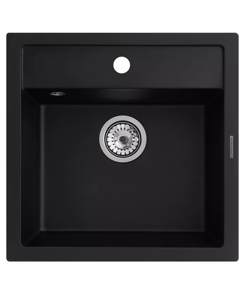 

Кухонная мойка Kuppersberg MODENA 1B BLACK METAL