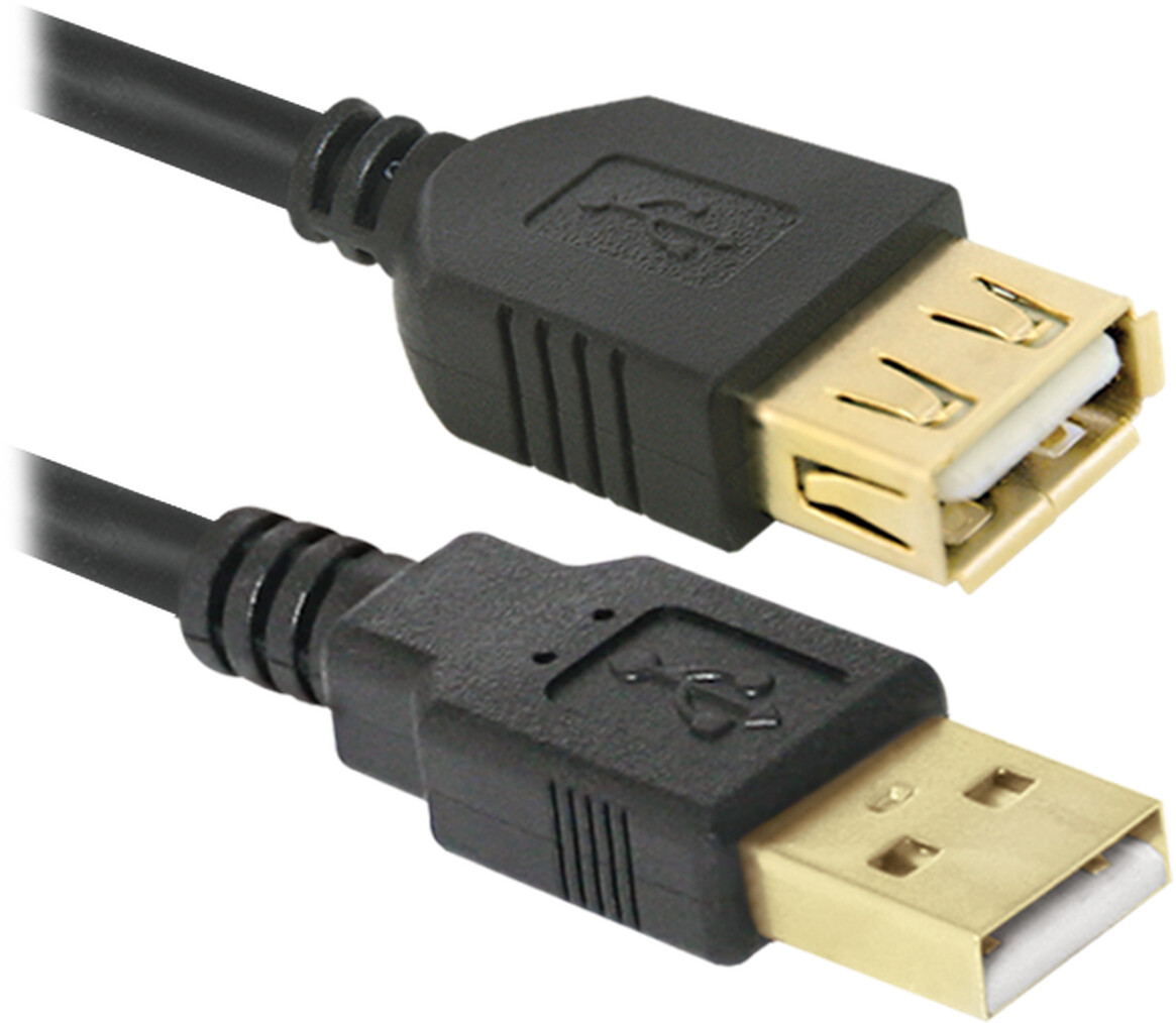 

Кабель Defender USB2 AM-AF 1.8M USB02-06PRO USB (87429)
