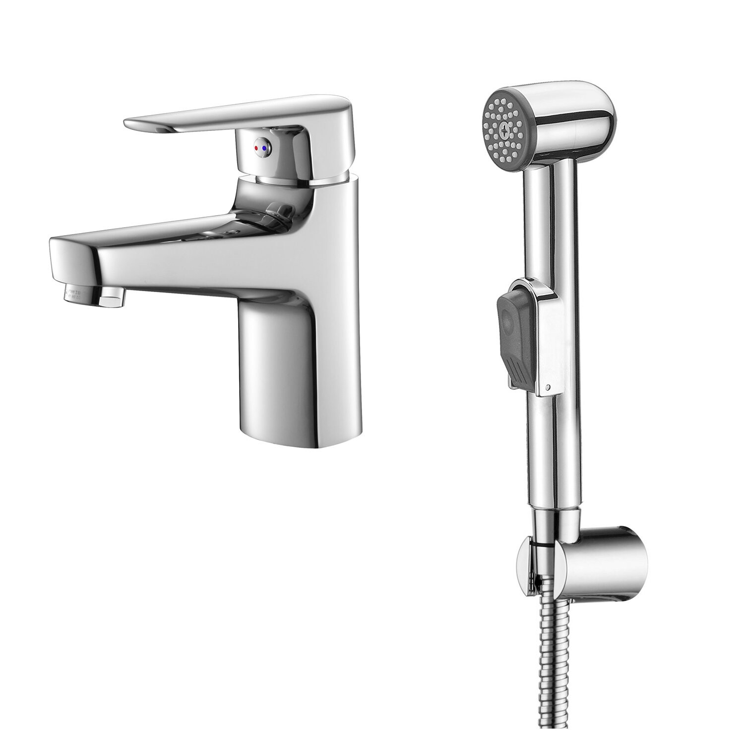 

Смеситель для раковины Azario AZ-HU245911 хром