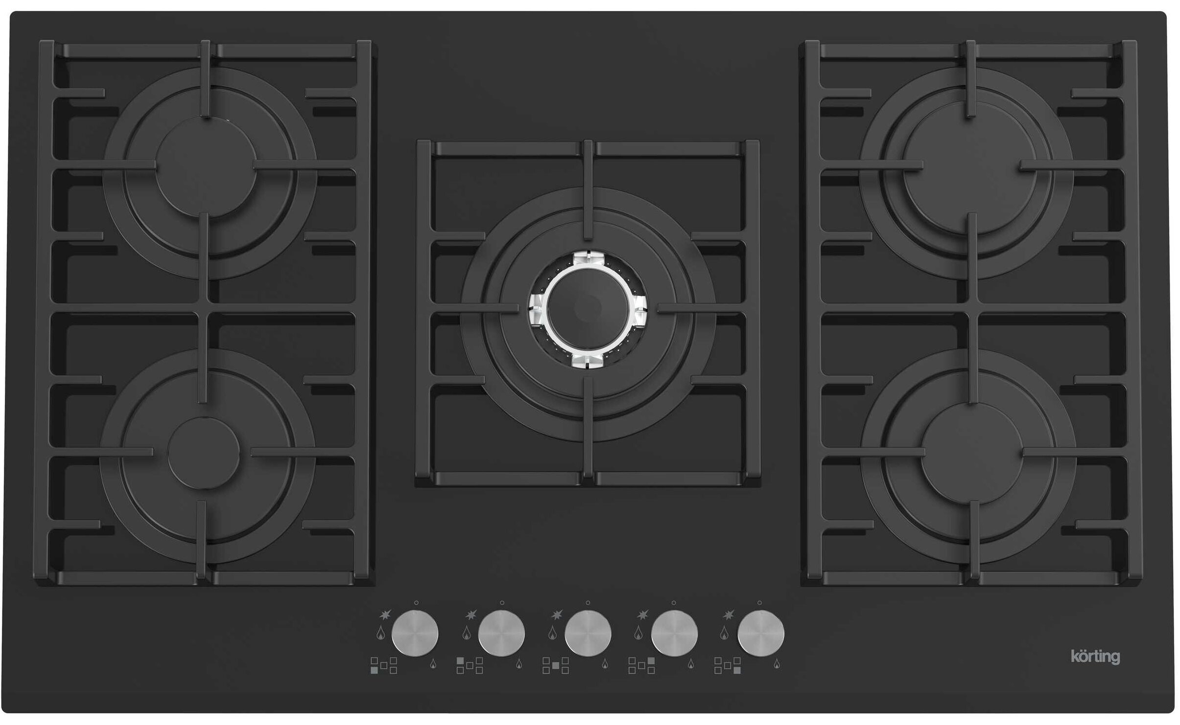 Газовая варочная панель Korting HGG 9835 CTN