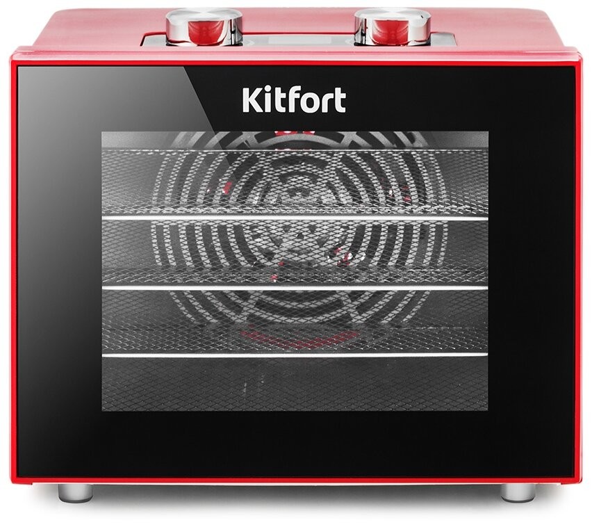 

Сушилка для продуктов Kitfort KT-1915-2 красный