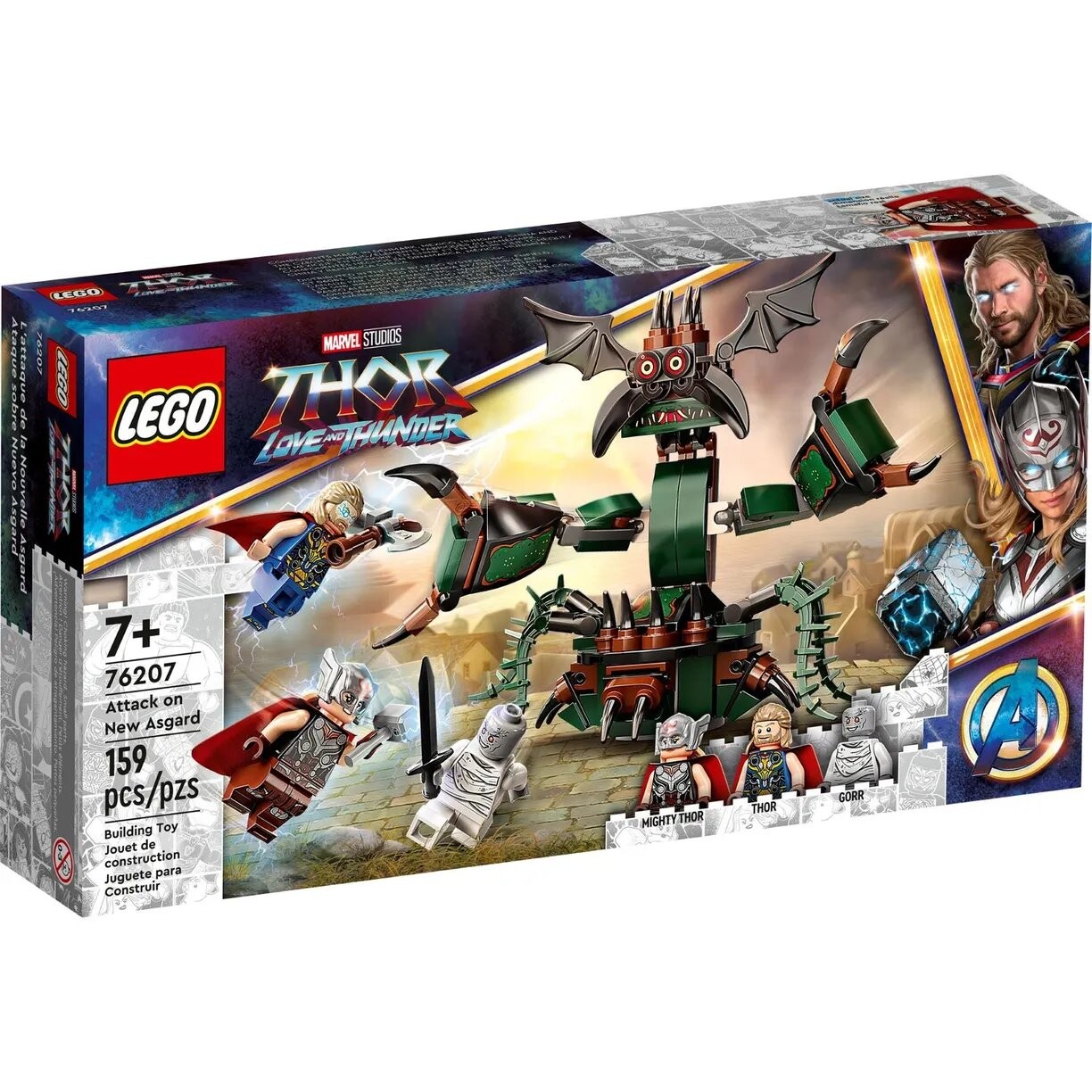 

Конструктор Lego Marvel Нападение на Новый Асгард (76207)