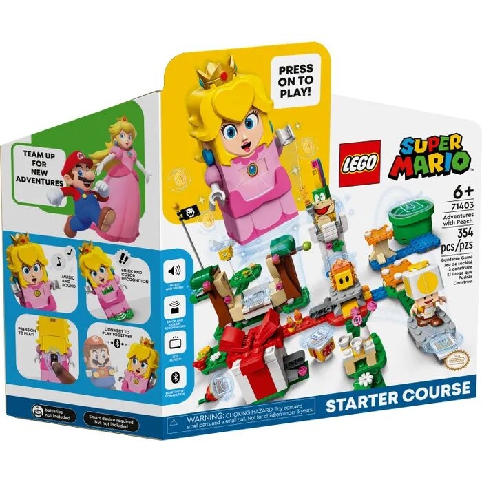 

Конструктор LEGO Super Mario Приключения с Пич (71403)