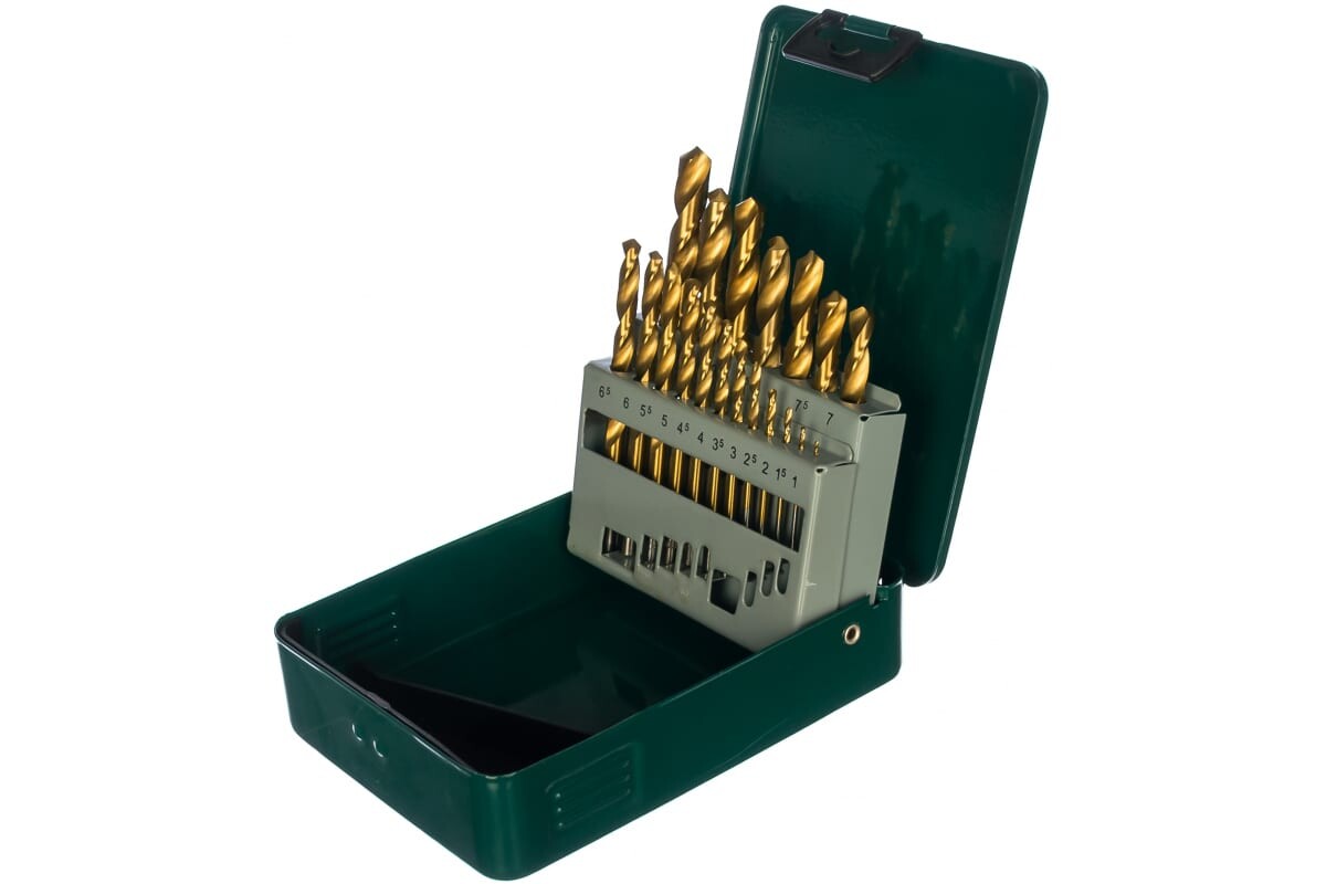 

Набор сверл Bosch HSS-TiN 19пр. (2607019437)