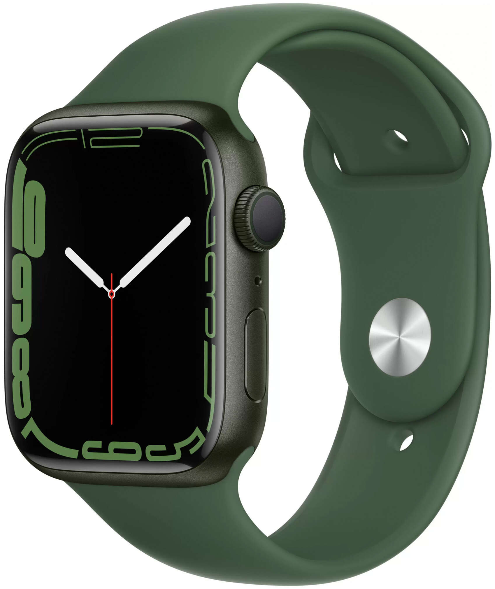 

Умные часы Apple Watch Series 7 A2474 45мм зеленый (MKN73LL/A)