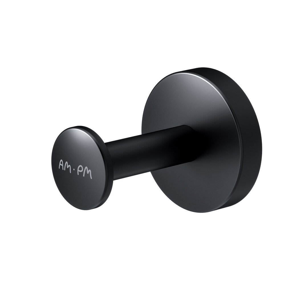

Аксессуар для ванной Am.Pm Inspire 2.0 Крючок для халата, черный A50A35822