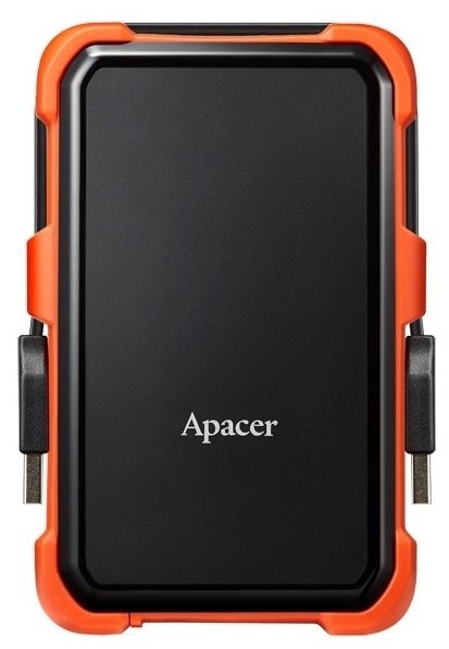 

Внешний жесткий диск Apacer AC630 1TB/2.5 Black/Orange (AP1TBAC630T-1)