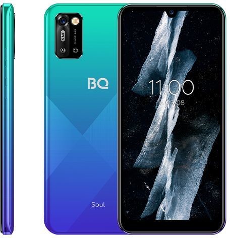 

Телефон BQ 6051G Soul 16Gb морская волна