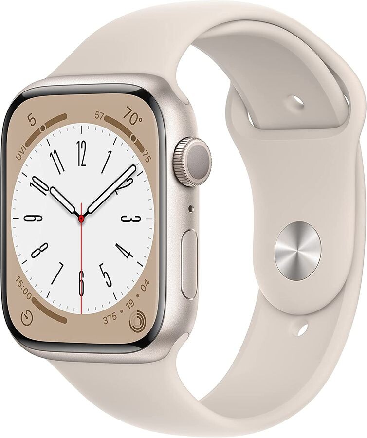 

Умные часы Apple Watch Series 8 А2771 сияющая звезда (MNP23ZP/A)