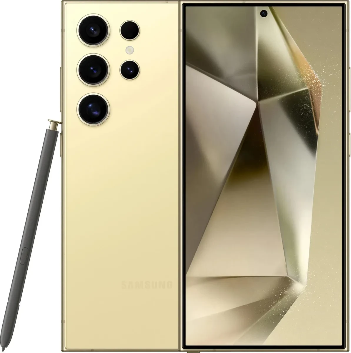 

Телефон Samsung Galaxy S24 Ultra 5G 12/512Gb желтый (SM-S928BZYQMEA)