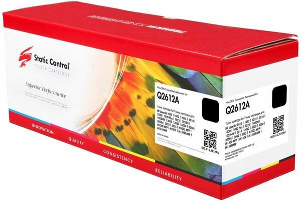 

Картридж Static Control 002-01-L2612AU (Q2612A) черный