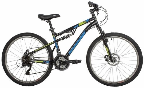 

Велосипед взрослый Foxx 26SFD.MATRIX.18BK2 черный