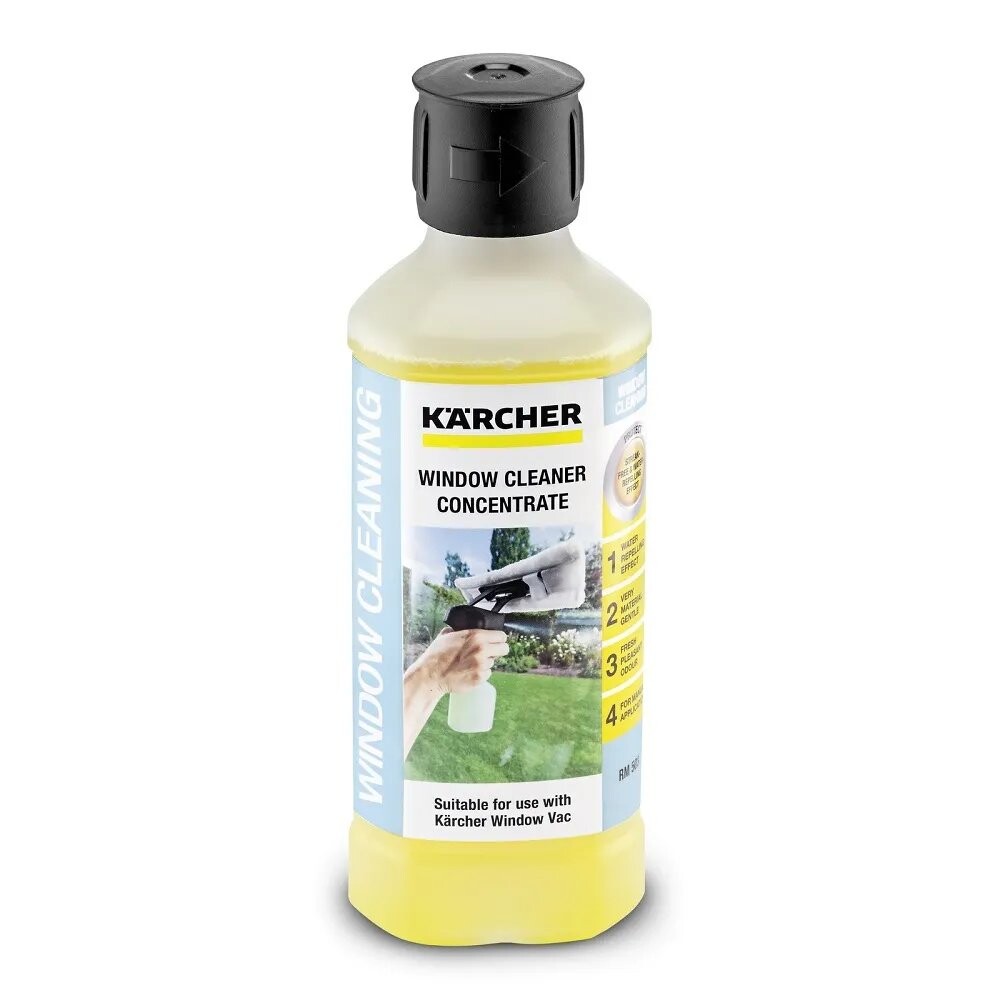 

Чистящее средство Karcher RM 503 (6.295-840.0) Концентрат чистящего средства для окон 0.5л