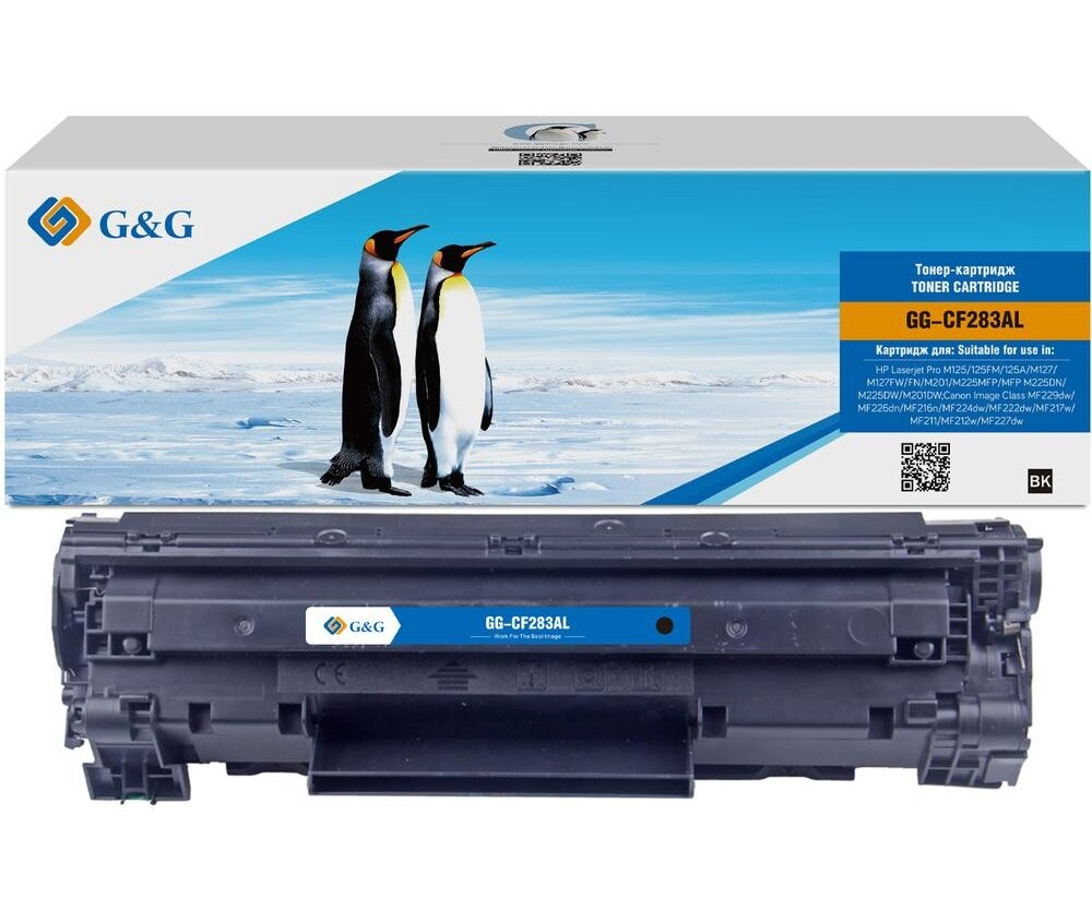 

Картридж G&G GG-CF283AL черный