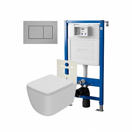 

Комплект инсталляции Point PN48015SB (Элемент PN45120 +Клав. PN44081SB + Унитаз Меркурий белый PN41831)