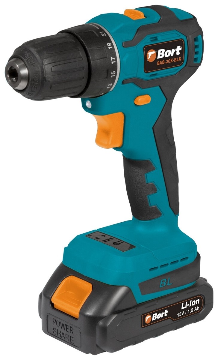 

Шуруповерт Bort BAB-20X-BLK
