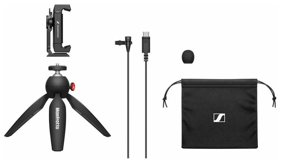

Микрофон Sennheiser XS Lav Mobile Kit черный (509259)