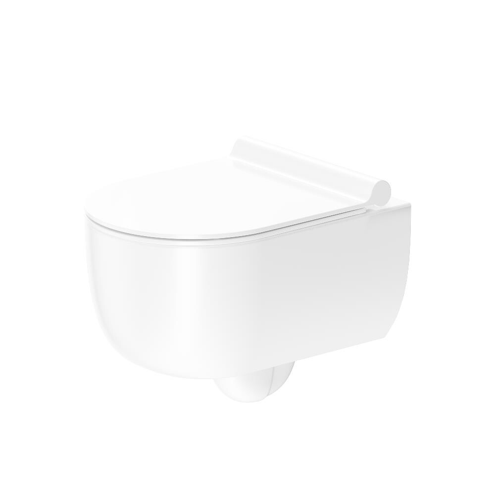 

Унитаз Damixa Scandinavian Pure DX36C1701SC подвесной без ободка с сиденьем микролифт