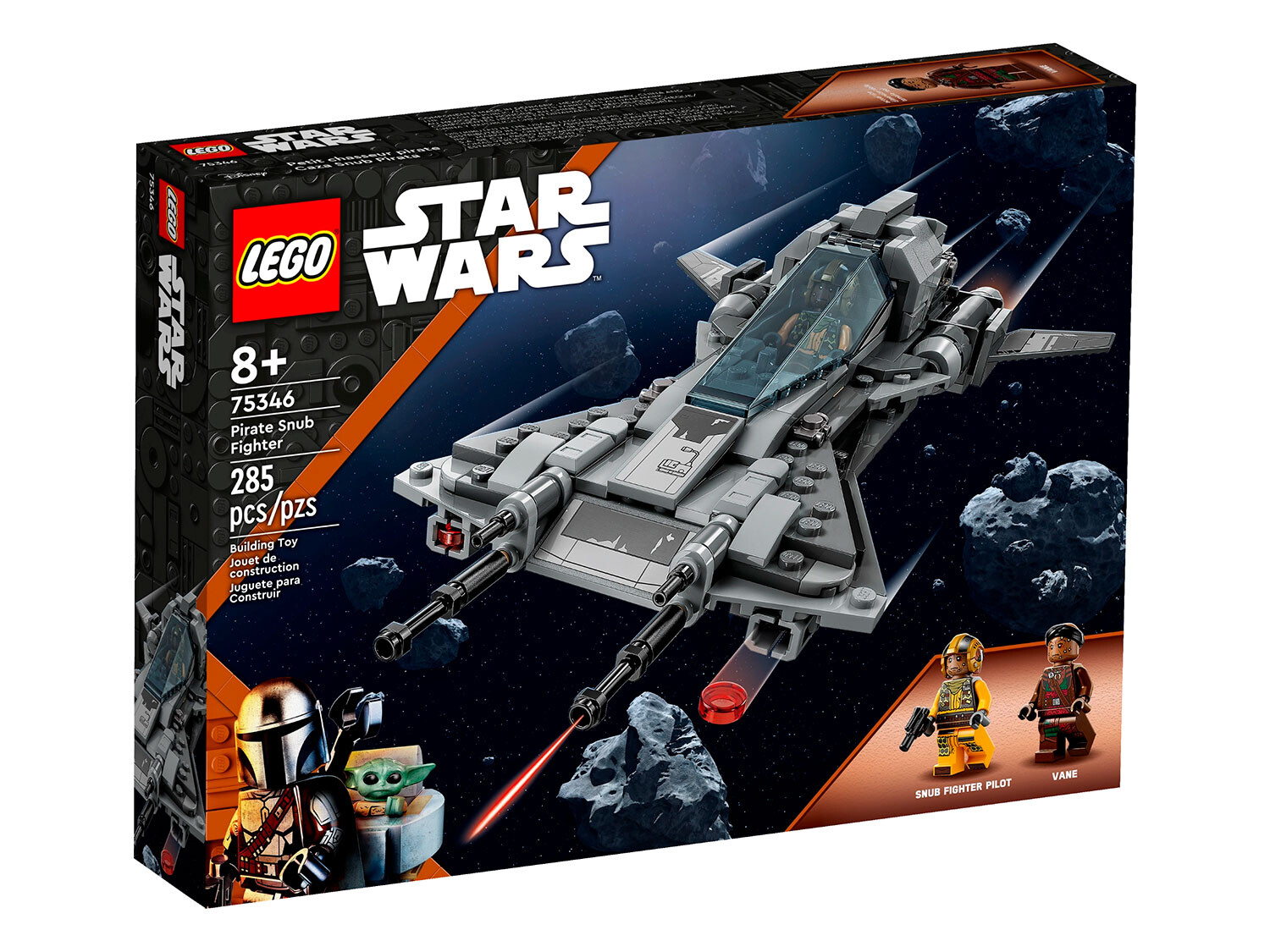 

Конструктор Lego Star Wars Пиратский истребитель (75346)