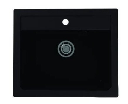 

Кухонная мойка Alveus GRANITAL ATROX 30 CARBON G91 590 X 500 1X с сифоном 1132823 (1131996)