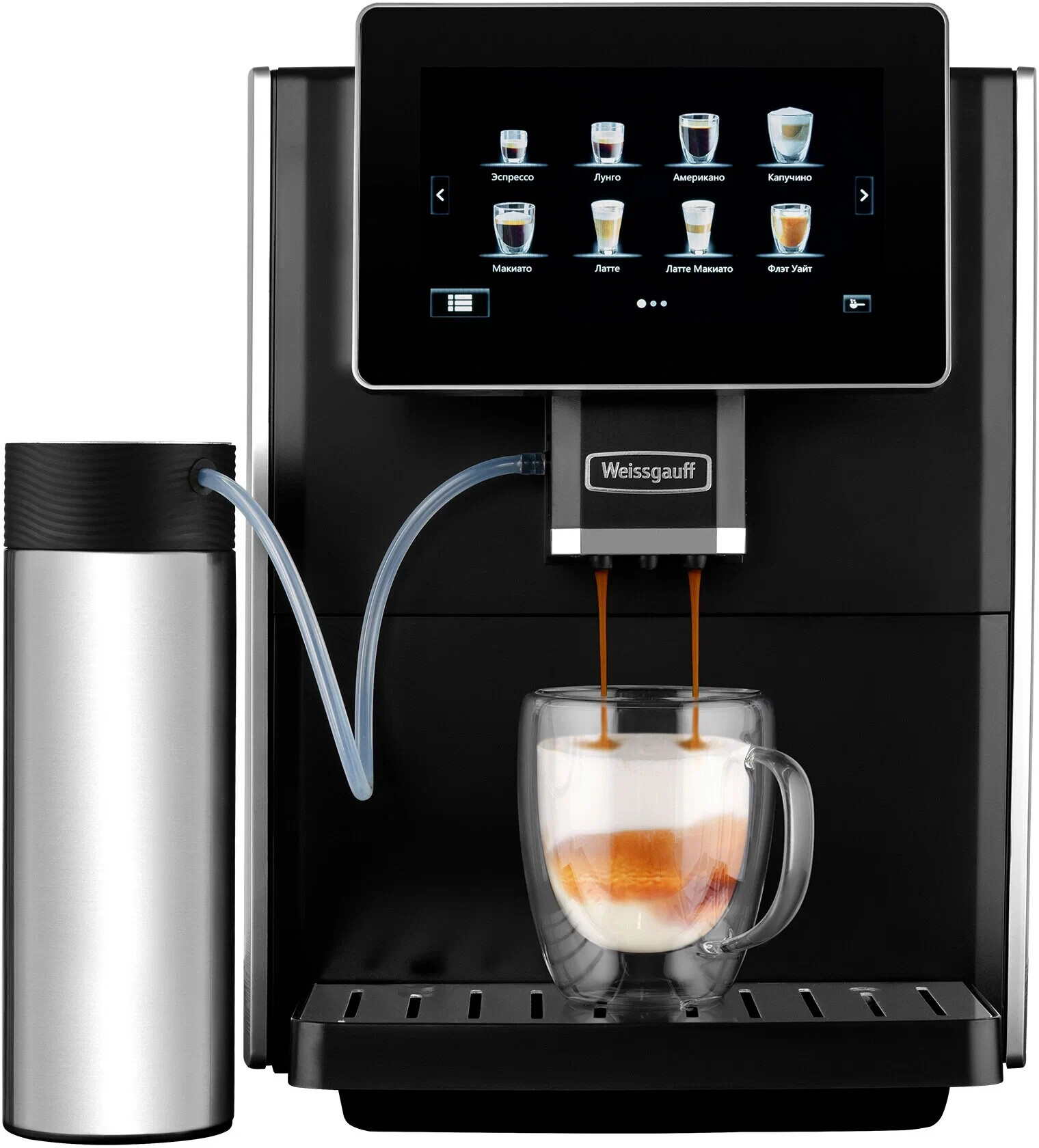 

Кофемашина Weissgauff WCM-575 Touch Cappuccino