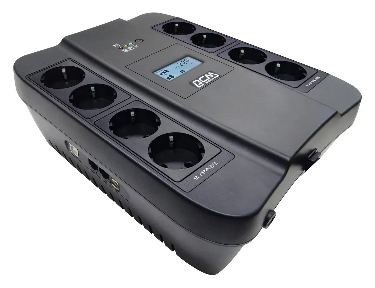 

Источник бесперебойного питания Powercom SPD-1100U LCD USB