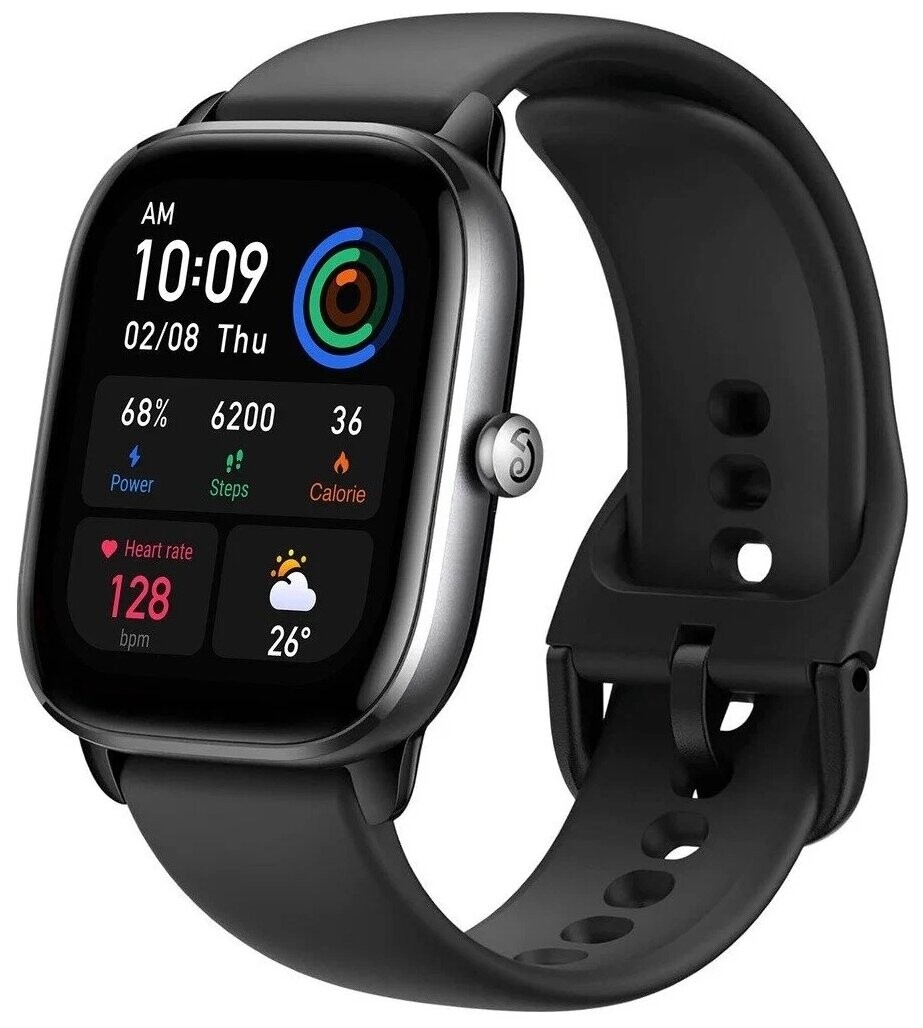 

Умные часы Amazfit GTS 4 Mini A2176 черный/черный