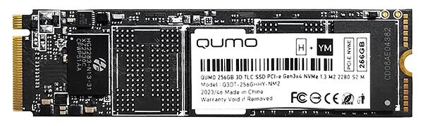 

SSD накопитель Qumo M.2 256GB QM Novation (Q3DT-256GHHY-NM2)