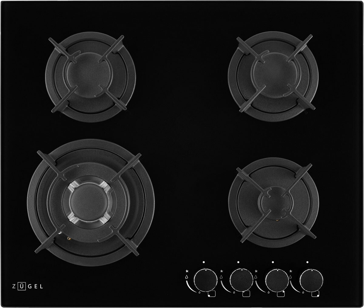 Газовая варочная панель ZUGEL ZGH603B