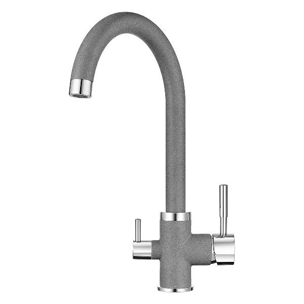 

Смеситель для кухни Krona BRUNNEN H270 1 GRAPHITE