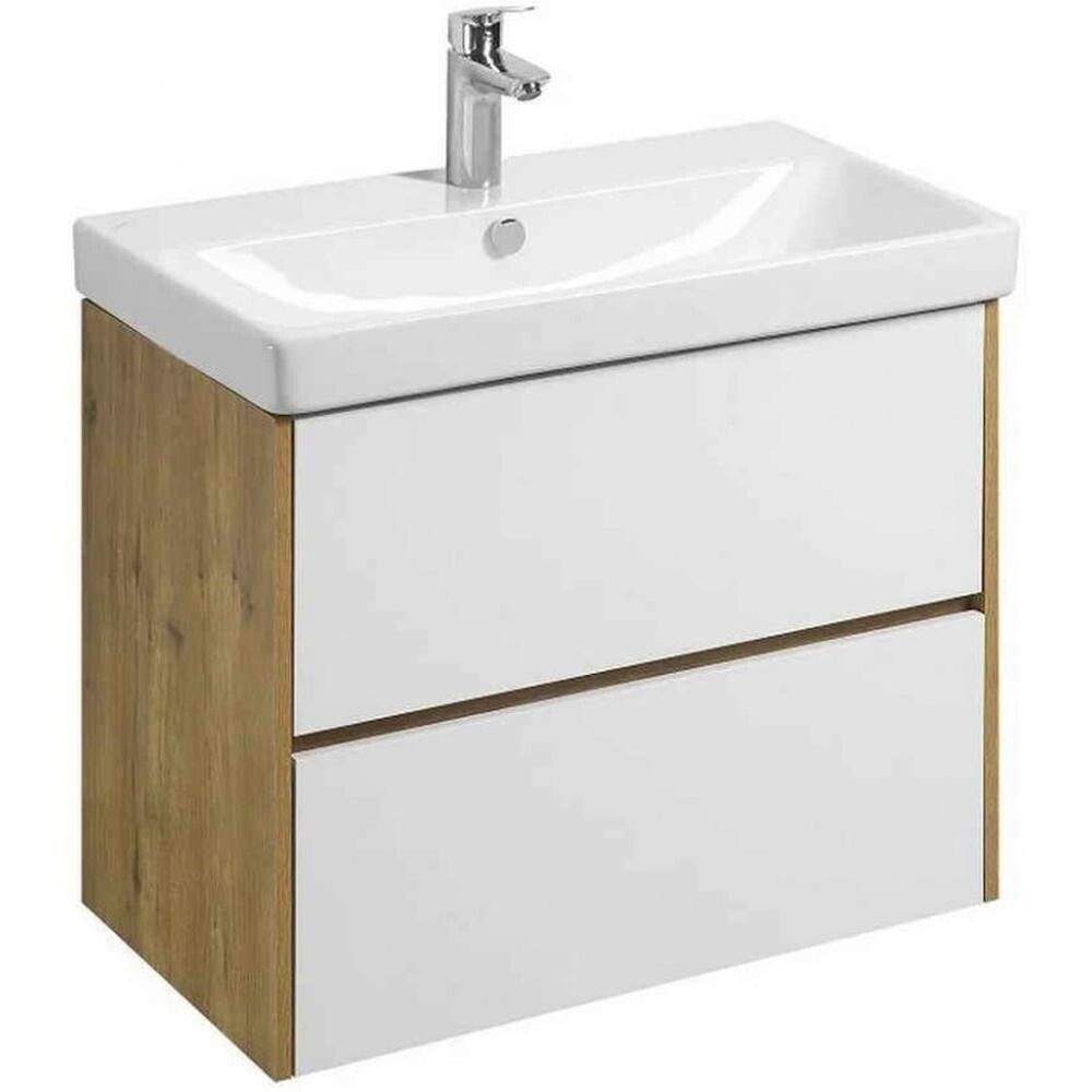 

Тумба Акватон Сканди 80 Белый/Дуб Рустикальный (1A283001SDZ90)