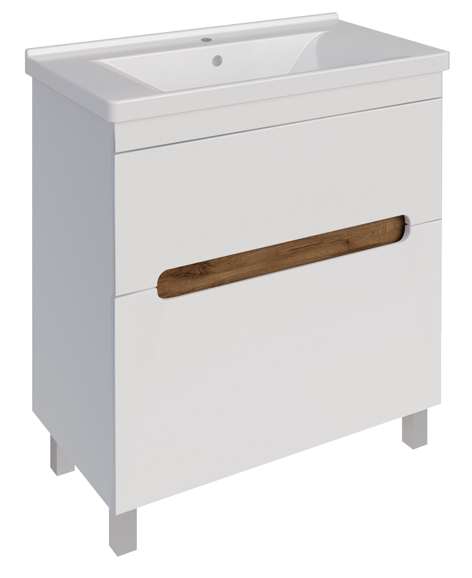 

Тумба ASB-Mebel Вита 80 2 ящика (д/раковины Миранда 80) (9907)