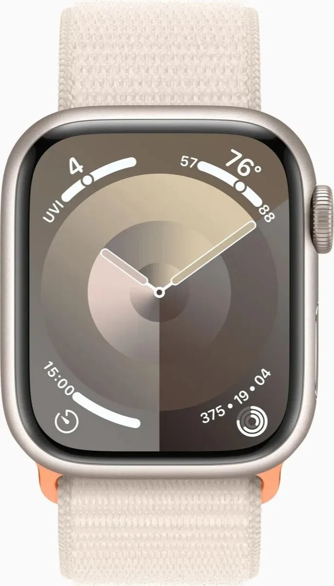 

Умные часы Apple Watch Series 9 (A2978) 41мм сияющая звезда (MR8V3LL/A)