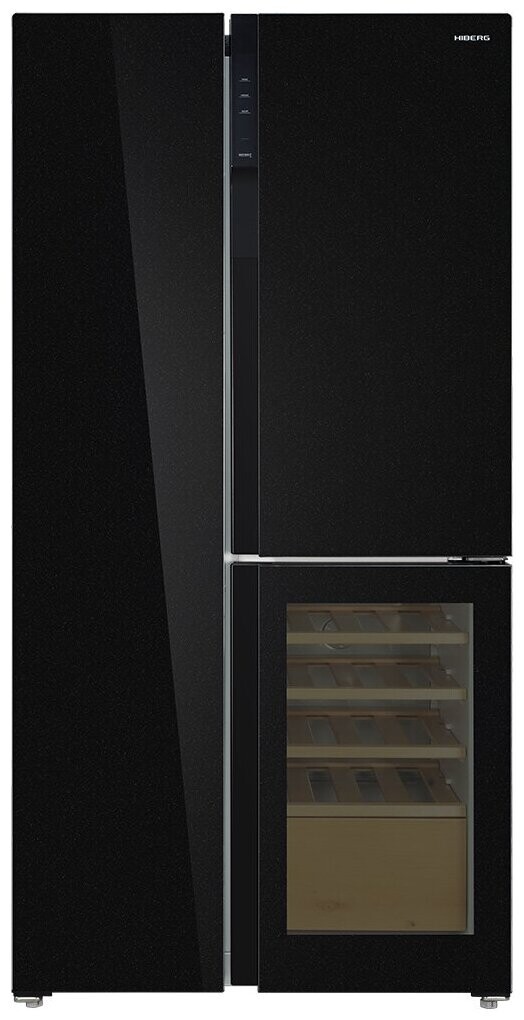 

Холодильник Side by Side HIBERG RFS-700DX NFGB inverter Wine